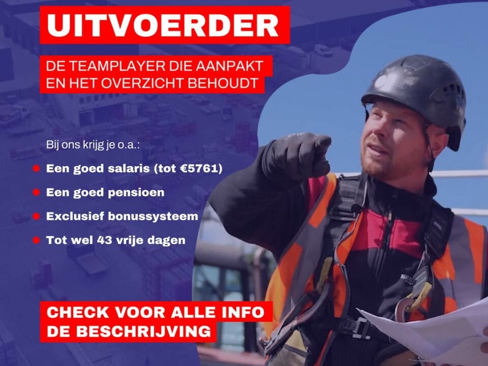 Vacature Uitvoerder EDS Steigerbouw